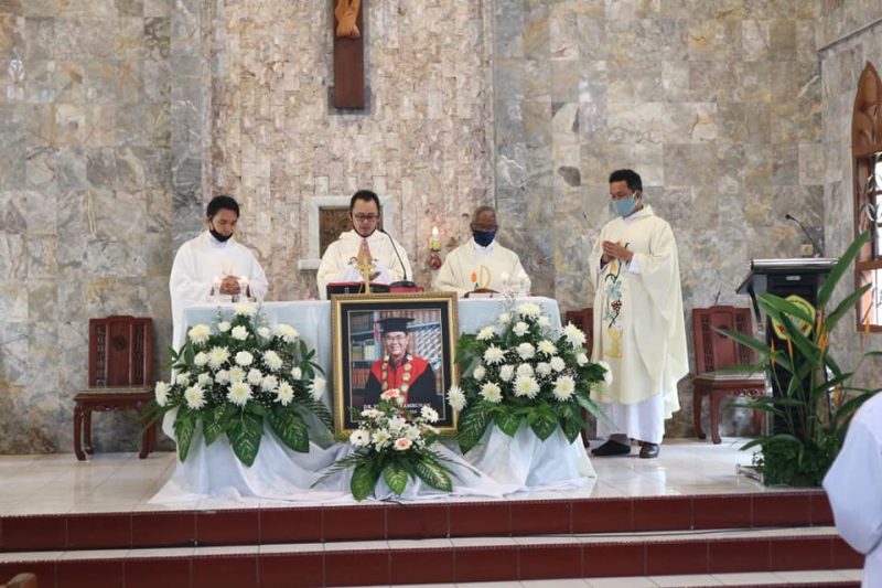 MISA PERINGATAN 40 HARI BERPULANGNYA FATHER FRIETZ R. TAMBUNAN