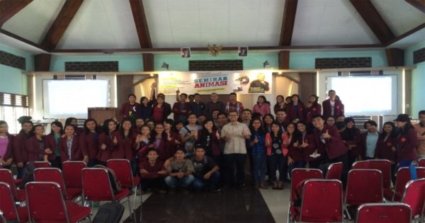 Kegiatan Seminar Animasi dengan peserta Dosen dan Mahasiswa Fakultas Ilmu Komputer