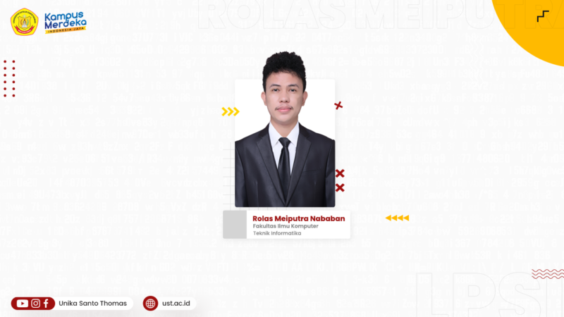 Rolas Meiputra Nababan: Mahasiswa Berprestasi dan Profesional Muda di Bidang Teknologi Informasi