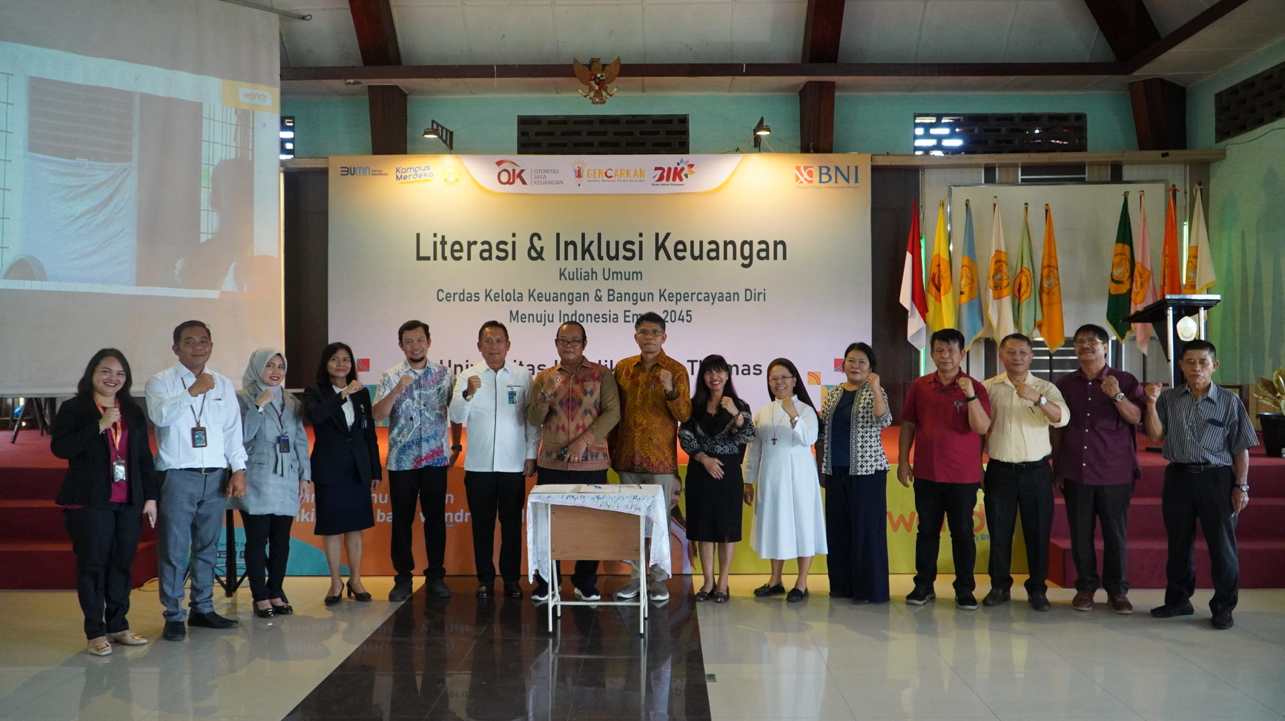 KULIAH UMUM : TINGKATKAN LITERASI DAN INKLUSI KEUANGAN, BNI BERSAMA OJK ...